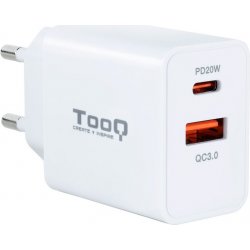 Cargador de Pared TOOQ 18W/20W USB-A/C (TQWC-2SC04WT) [foto 1 de 7]