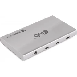 Docking Club 3D Thunderbolt 4 5en1 Plata (CSV-1580)