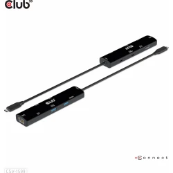 Docking Club 3D USB-C a USB-A/C/HDMI Negro (CSV-1599)