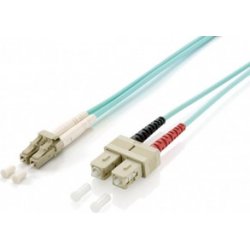 Fibra &Oacute;ptica EQUIP SC/M a SC/M 10m Turquesa (EQ255316)