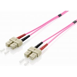 Fibra &Oacute;ptica EQUIP SC/M a SC/M 1m Violeta (EQ255521)