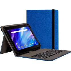 Imagen de Funda Tablet+Teclado NILOX 9.7``-10.5`` Azul (NXFU003)