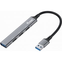 Imagen de Hub EQUIP Life USB-A a 1xUSB-A 3.0 2xUSB 2.0 (EQ128960)