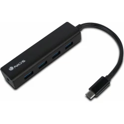 Imagen de Hub NGS USB-C a 4xUSB-A 3.0 Negro (WONDERHUB4)