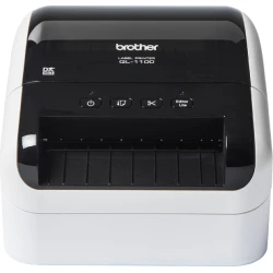 Imagen de Impresora BROTHER USB 2.0 Negra/Blanca (QL-1100CZX1)