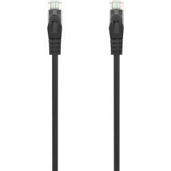 Latiguillo AISENS RJ45 Cat.6a UTP 1m Negro (A145-0587)