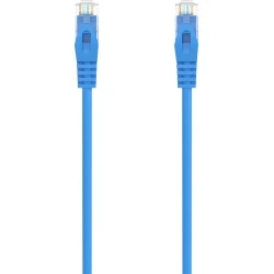 Latiguillo AISENS RJ45 Cat6a UTP 0.25m Azul (A145-0570)