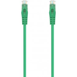 Latiguillo AISENS RJ45 Cat6a UTP 50cm Verde (A145-0579)