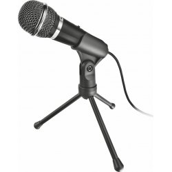 Imagen de Microfóno Sobremesa Trust Starzz 3.5mm Trípode (21671)