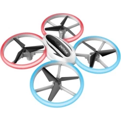 Imagen de Mini Drone DENVER 2.4GHz LEDS 360º (DRO-200)