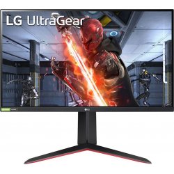 Imagen de Monitor Gaming LG 27`` LED FHD 1ms Negro/Rojo(27GN650-B)