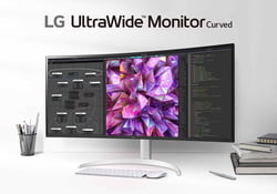 Imagen de Monitor LG 38`` UltraWide QHD+ 21:9 Curvo (38WQ75C-W)
