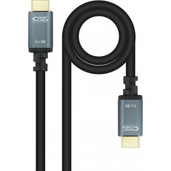 Imagen de Nanocable HDMI 2.1 8K A/M-A/M 0.5m Negro (10.15.8000)