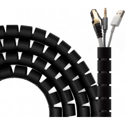 Imagen de Organizador Cables AISENS 25mm 2m Negro (A151-0604)