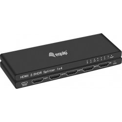 Splitter EQUIP HDMI 2.0 UltraSlim 4p (EQ332717) [foto 1 de 5]