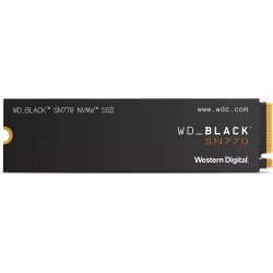 Imagen de SSD WD Black SN770 1Tb M.2 NVMe PCIe 4.0 (WDS100T3X0E)