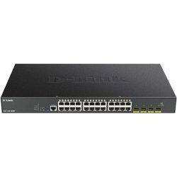 Switch D-Link 24xRJ45 GbE 4xSFP+ PoE (DGS-1250-28XMP/E)