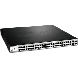 Switch D-Link 48p 10/100/1000 4SFP Rack(DGS-1210-52MP/E [foto 1 de 3]