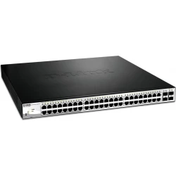 Switch D-Link 48xRJ45 GbE 4xSFP PoE (DGS-1210-52MP/E)