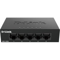 Switch D-LINK 5 puertos 10/100/1000 Metal (DGS-105GL) [foto 1 de 3]