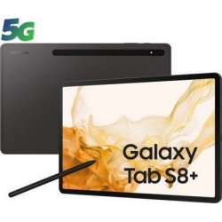 Tablet Samsung Tab S8+ 12.4`` 8Gb 256Gb 5G Gris (X806B) [foto 1 de 9]