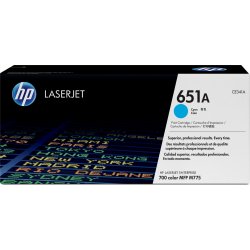 Toner HP LaserJet 651A Cian 16000 páginas (CE341A) [foto 1 de 9]
