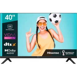 Imagen de TV Hisense 39.5`` DLED FHD Smart TV WiFi Negro (40A4BG)