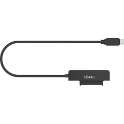 Imagen de Adaptador AISENS SATA a USB-C Negro (ASE-25C04B)