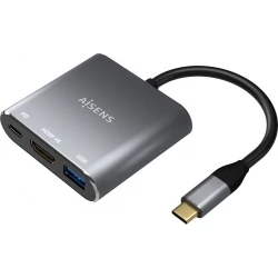 Imagen de Adaptador AISENS USB-C a USB-A/HDMI/USB PD (A109-0669)