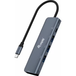 Imagen de Adaptador EQUIP USB-C a HDMI/USB-A/USB-C PD (EQ133487)