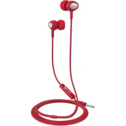 Imagen de Auriculares CELLY In-Ear 3.5mm Rojos (UP500RD)
