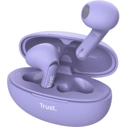 Auriculares Trust Yavi In-Ear TWS USB-C Púrpura (25299) [foto 1 de 9]