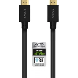 Imagen de Cable AISENS HDMI2.1-M a HDMI-M 5cm Negro (A150-0680)