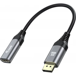 Imagen de Cable EQUIP DP 1.2 a HDMI/H 4K 15cm (EQ133445)