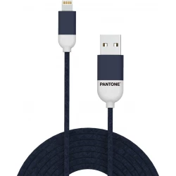 Cable PANTONE USB-A a Lightning Azul (PT-LCS001-5N) [foto 1 de 3]