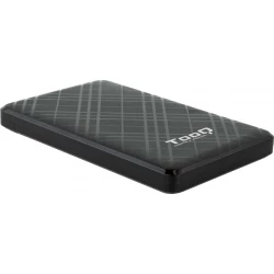 Imagen de Caja TOOQ SSD/HDD 2.5`` SATA USB 3.0 Negra (TQE-2500B)