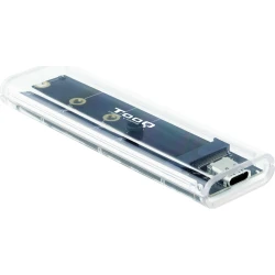 Caja TOOQ SSD M.2 NVMe USB 3.1 Transparente (TQE-2200) [foto 1 de 3]