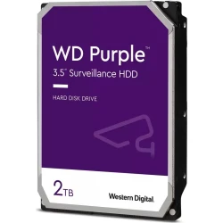 Imagen de Disco WD Purple 2Tb 3.5`` SATA3 5400rpm (WD23PURZ)