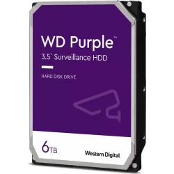 Imagen de Disco WD Purple 3.5`` 6Tb SATA3 256Mb 5400rpm (WD64PURZ)