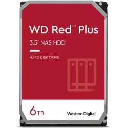 Imagen de Disco WD Red Plus 3.5`` 6Tb SATA3 256Mb (WD60EFPX)