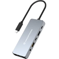 Dock CONCEPTRONIC 6en1 USB4 a HDMI/USB/RJ45 (DONN22G) [foto 1 de 7]
