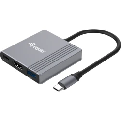 Imagen de Dock Station EQUIP HDMI/USB-A/USB-C PD 100W (EQ133488)