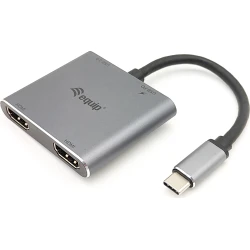 Imagen de Docking EQUIP USB-C a 2xHDMI 1xUSB-C PD 100W (EQ133484)