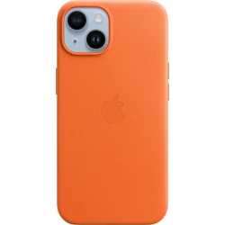 Funda Apple 6.1`` Cuero iPhone 14 Naranja (MPP83ZM/A) Imagen de Funda Apple 6.1`` Cuero iPhone 14 Naranja (MPP83ZM/A)