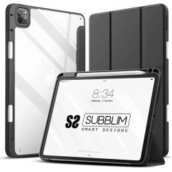 Funda SUBBLIM Clear Shock iPad Pro 12.9`` Negra (5SC420) [foto 1 de 2]