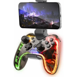 Imagen de GamePad Mars Gaming USB Bluetooth 5.0 PS3 Negro (MGPBT)