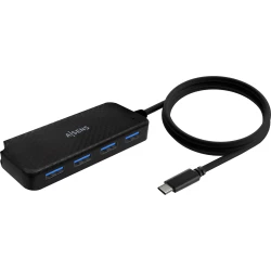 Imagen de Hub AISENS USB-C 3.0 a 4xUSB-A 3.0 Negro (A109-0716)