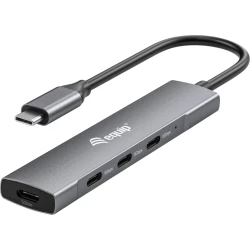 Hub EQUIP USB-C 3.0 a 4xUSB-C 3.0 (EQ128963) [foto 1 de 8]