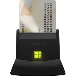 Lector AISENS DNIe USB 2.0 Negro (ASCR-SN05-BK)