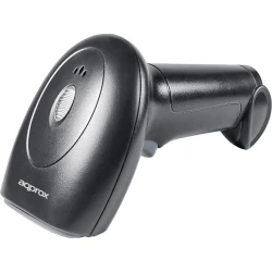 Lector Approx C&oacute;digos LED 1D/2D RF Negro (APPLS21WS)